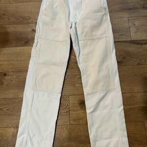 Madewell White Women's Cargo Jeans Sz 27